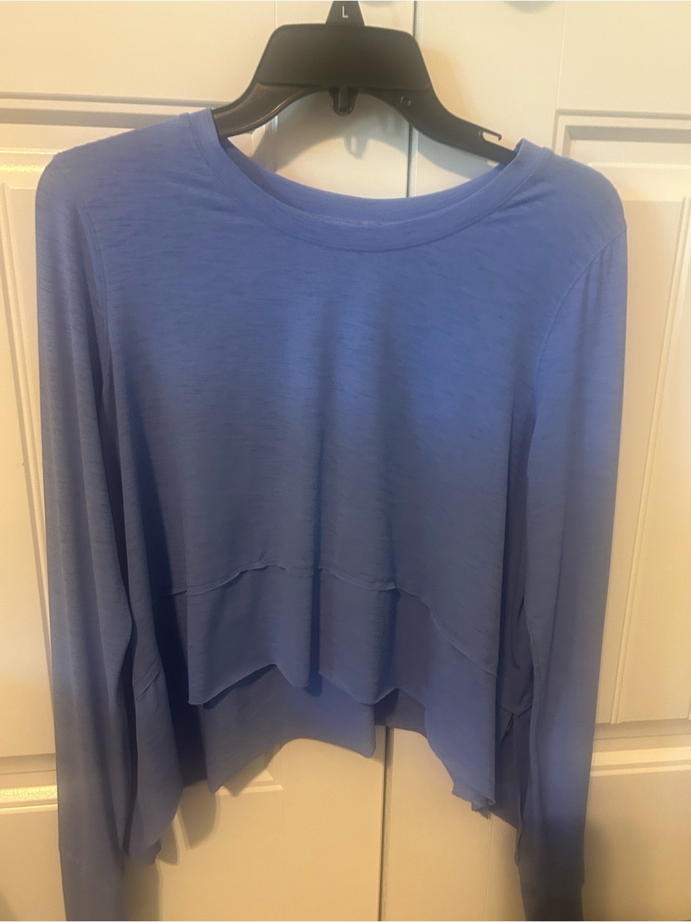 Free People Periwinkle Long-Sleeve Top
